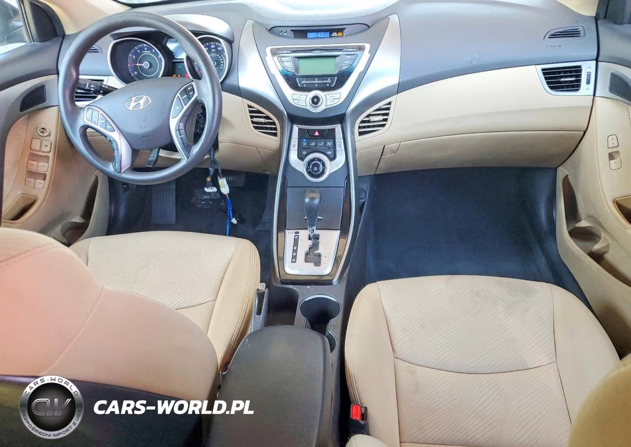 2012 Hyundai Elantra Gls VIN:KMHDH4AE1CU370443 - 8