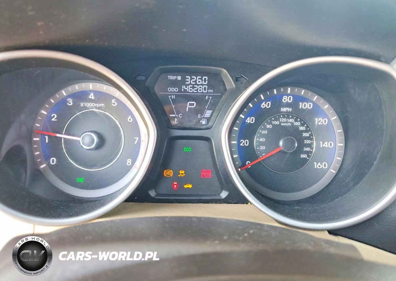 2012 Hyundai Elantra Gls VIN:KMHDH4AE1CU370443 - 9