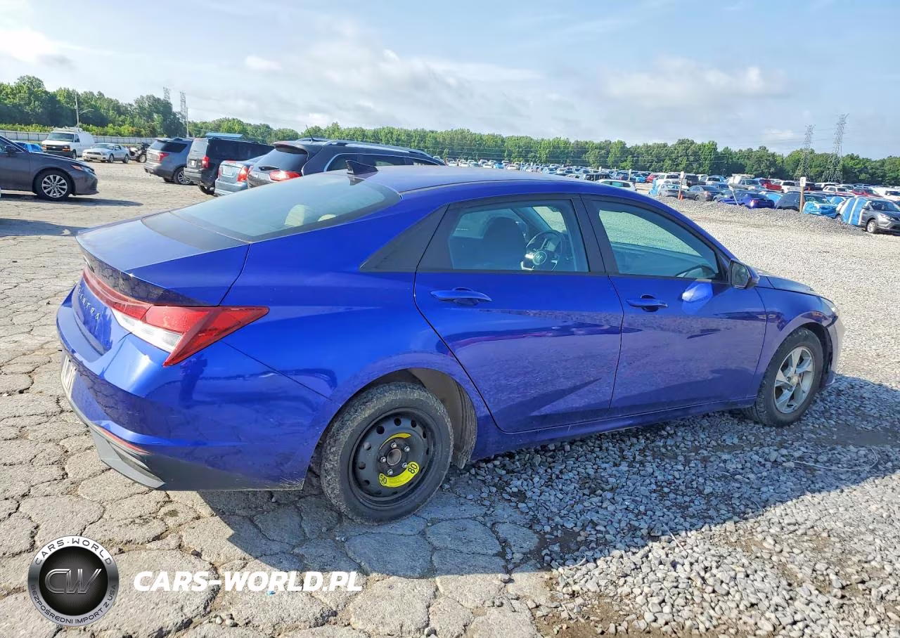 2022 Hyundai Elantra Se VIN:KMHLL4AG7NU364547 - 3