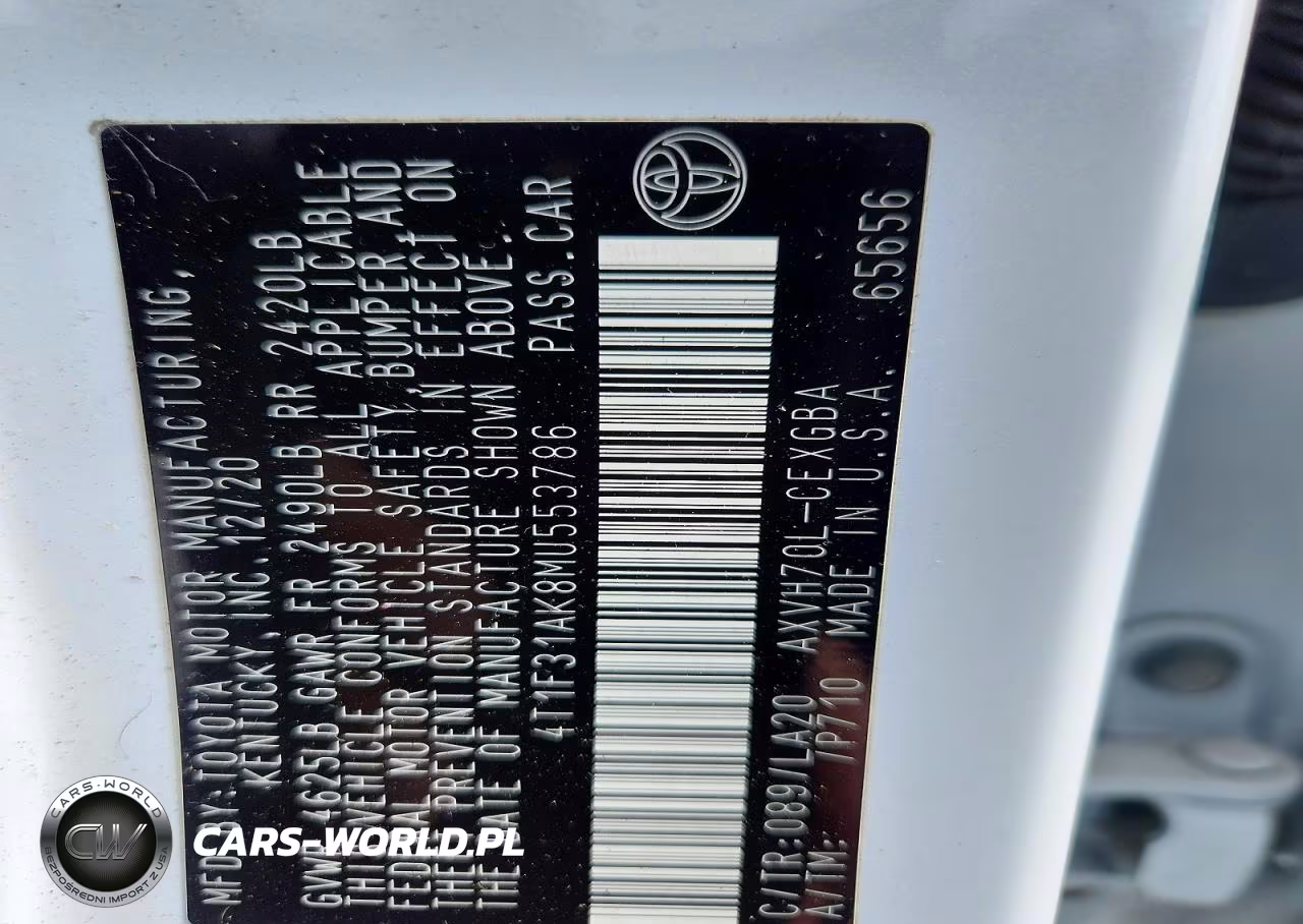 2021 Toyota Camry Xle VIN:4T1F31AK8MU553786 - 12