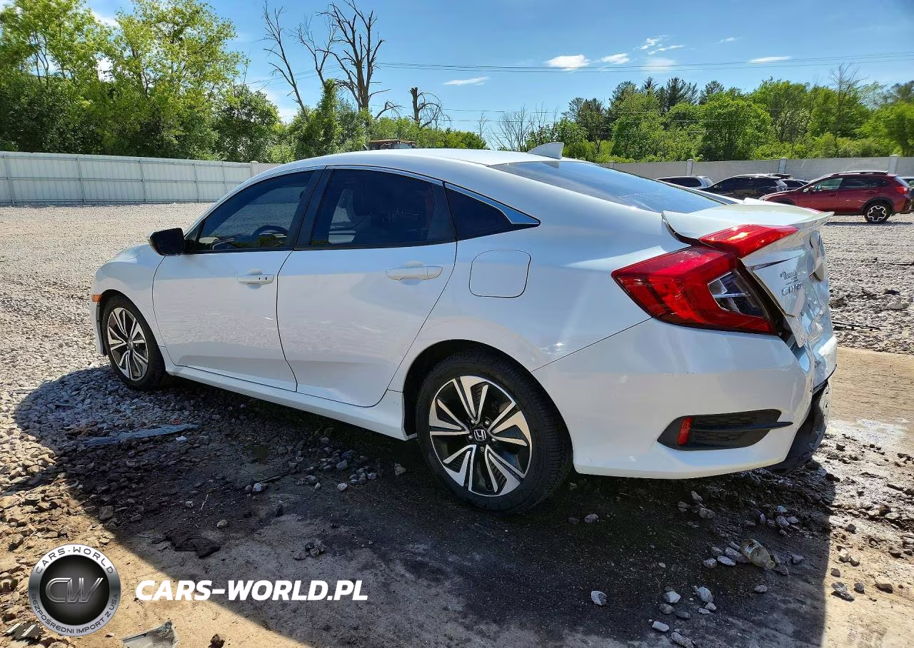 2018 Honda Civic Ex VIN:JHMFC1F39JX015080 - 2