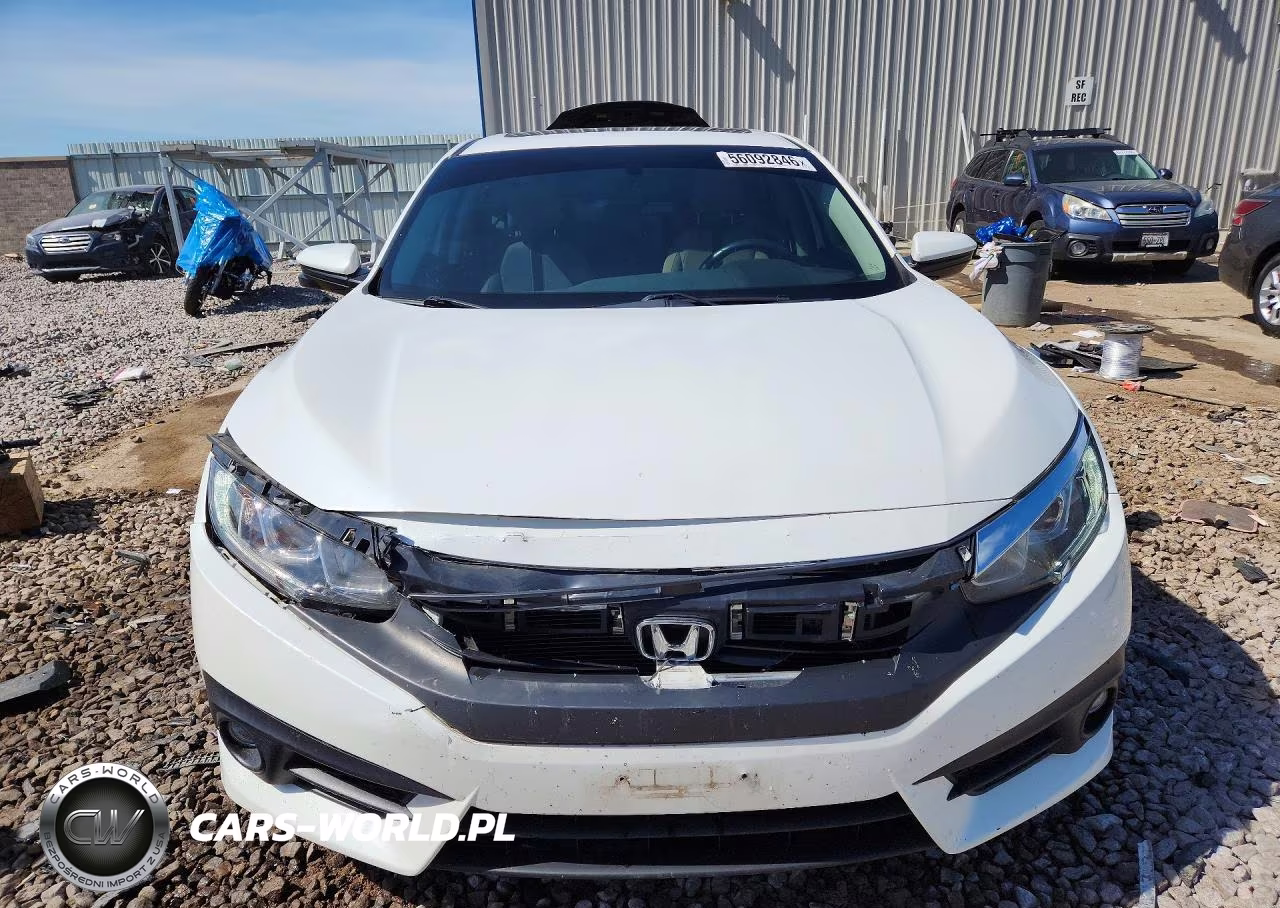 2018 Honda Civic Ex VIN:JHMFC1F39JX015080 - 5