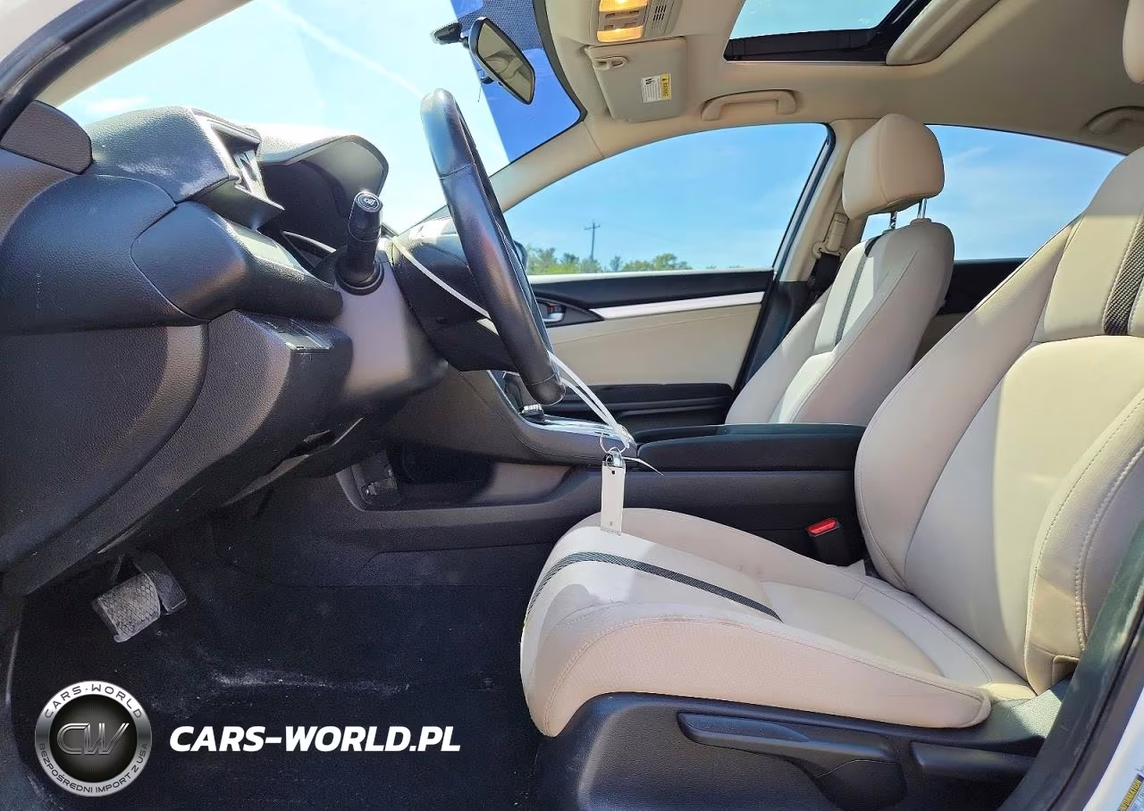 2018 Honda Civic Ex VIN:JHMFC1F39JX015080 - 7