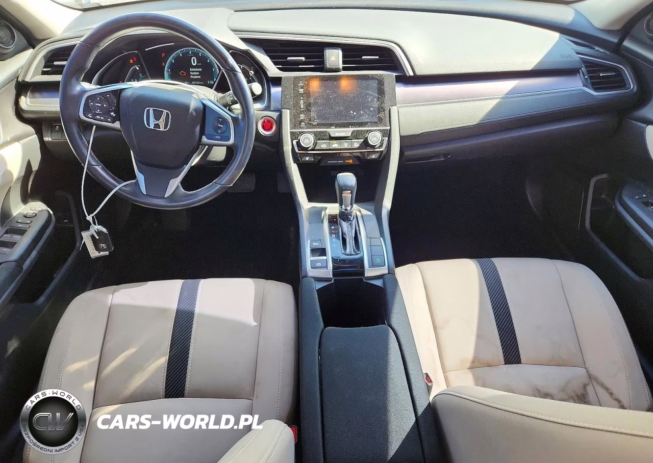 2018 Honda Civic Ex VIN:JHMFC1F39JX015080 - 8