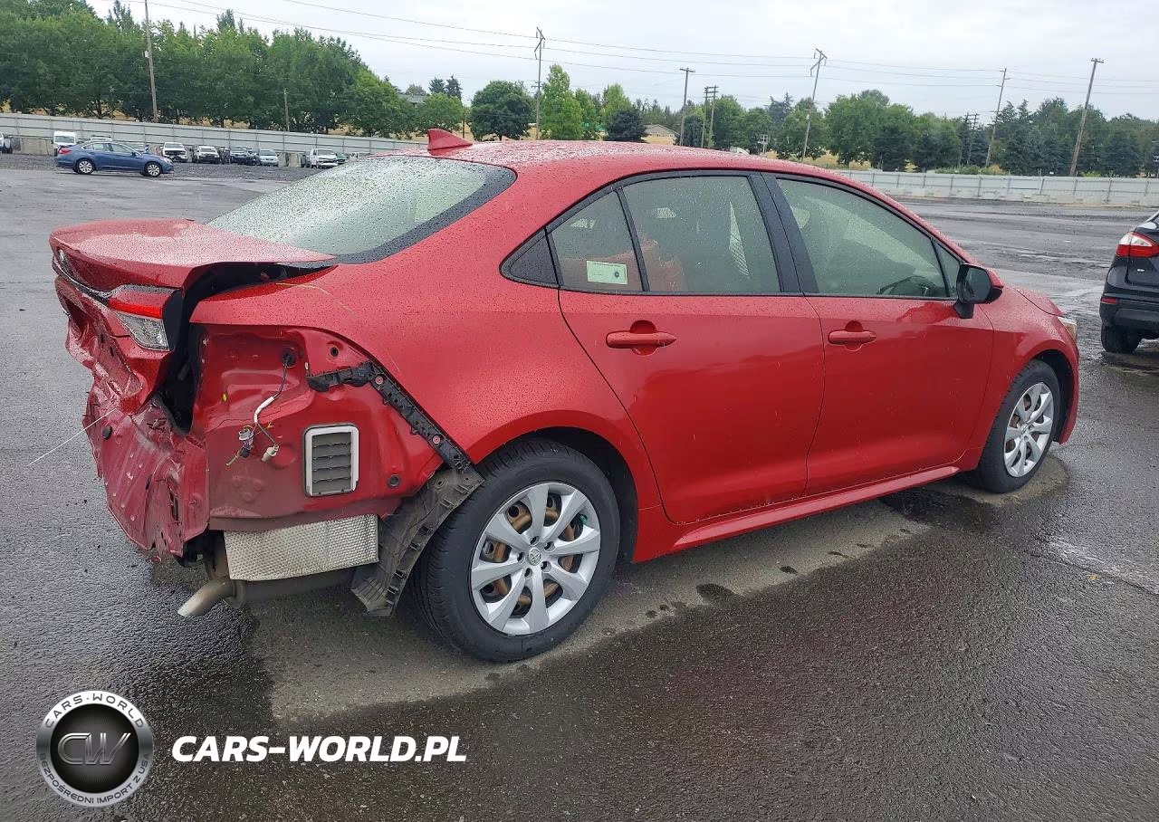2020 Toyota Corolla Le VIN:JTDEPRAE1LJ002273 - 3