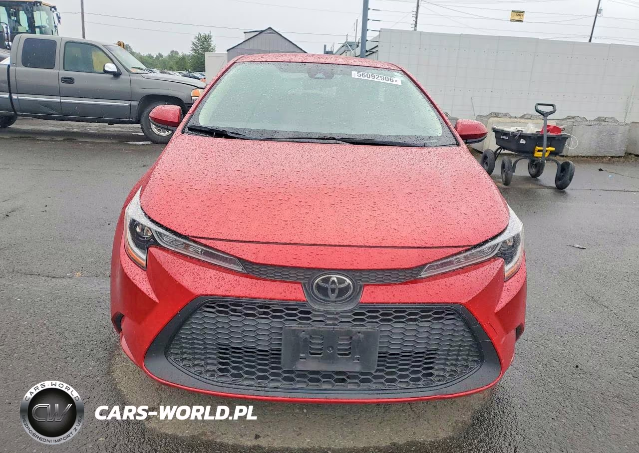 2020 Toyota Corolla Le VIN:JTDEPRAE1LJ002273 - 5
