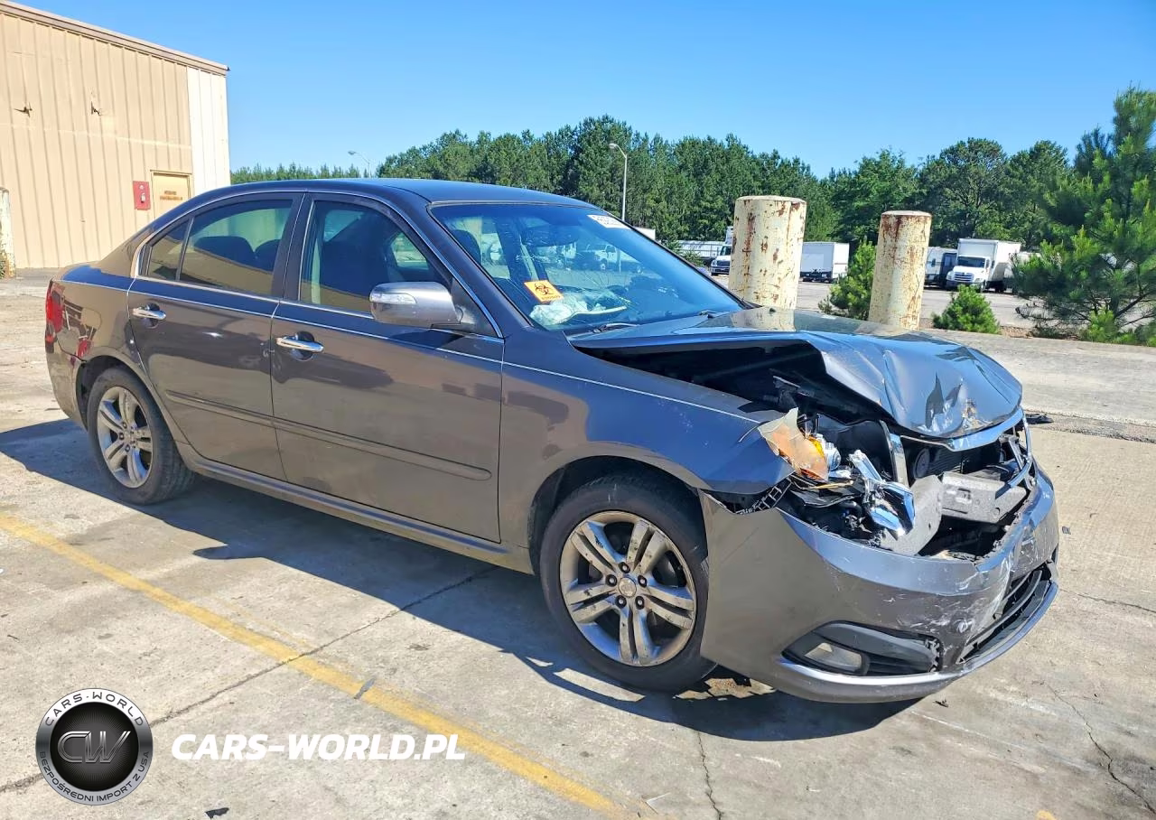 2009 Kia Optima VIN:KNAGE228995334328 - 4