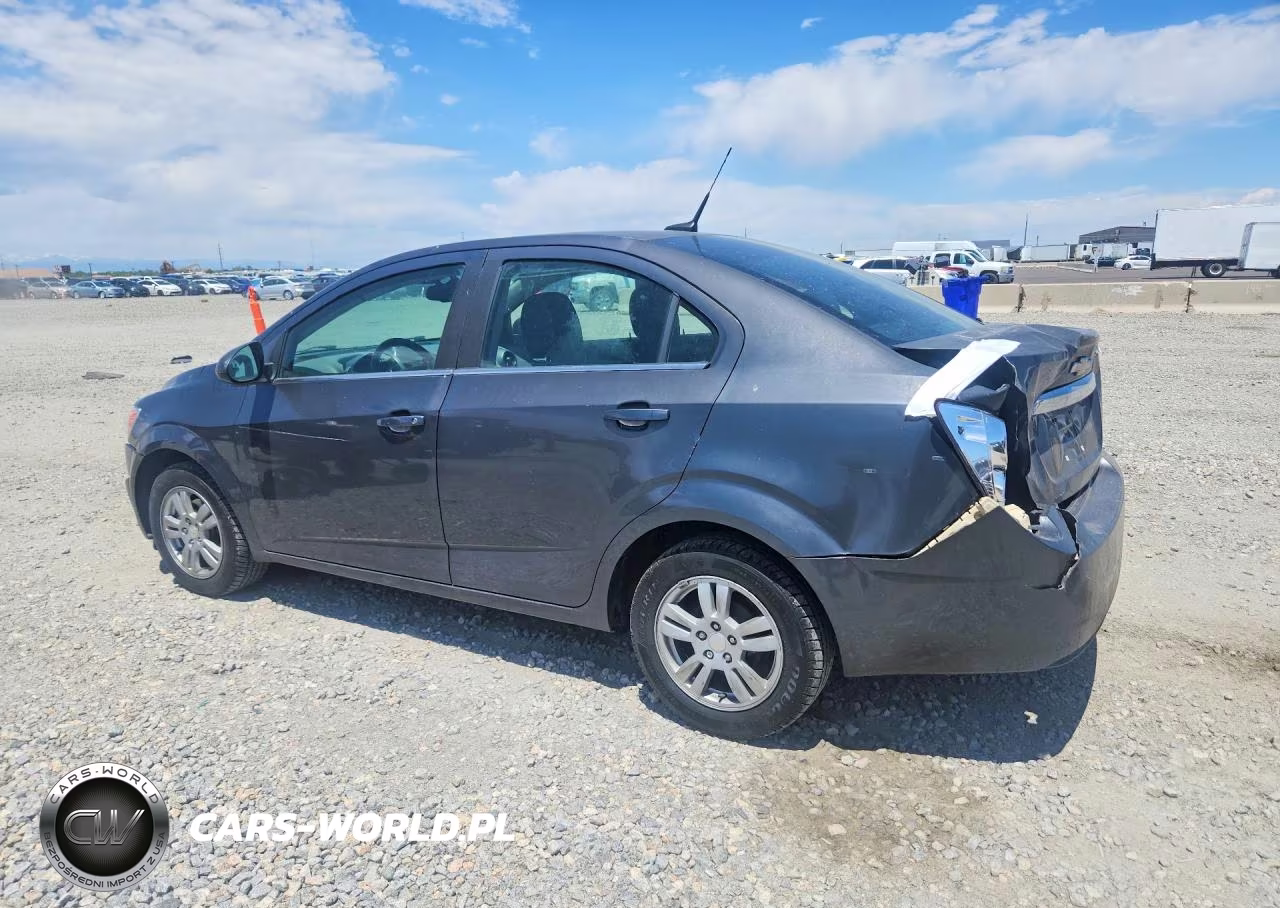 2013 Chevrolet Sonic Lt VIN:1G1JC5SH7D4207133 - 2