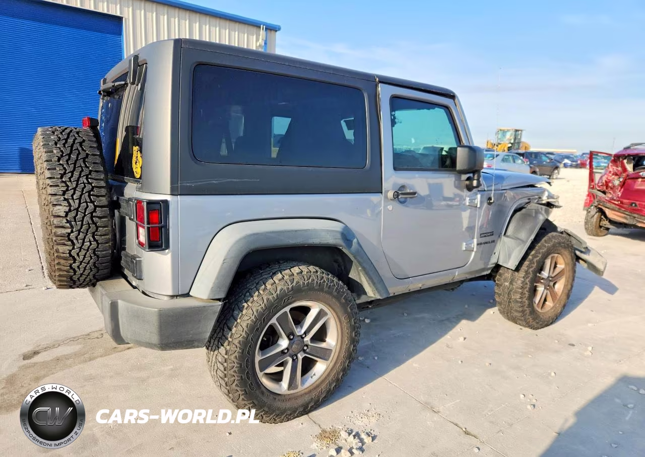 2015 Jeep Wrangler Sport VIN:1C4AJWAG8FL746235 - 3