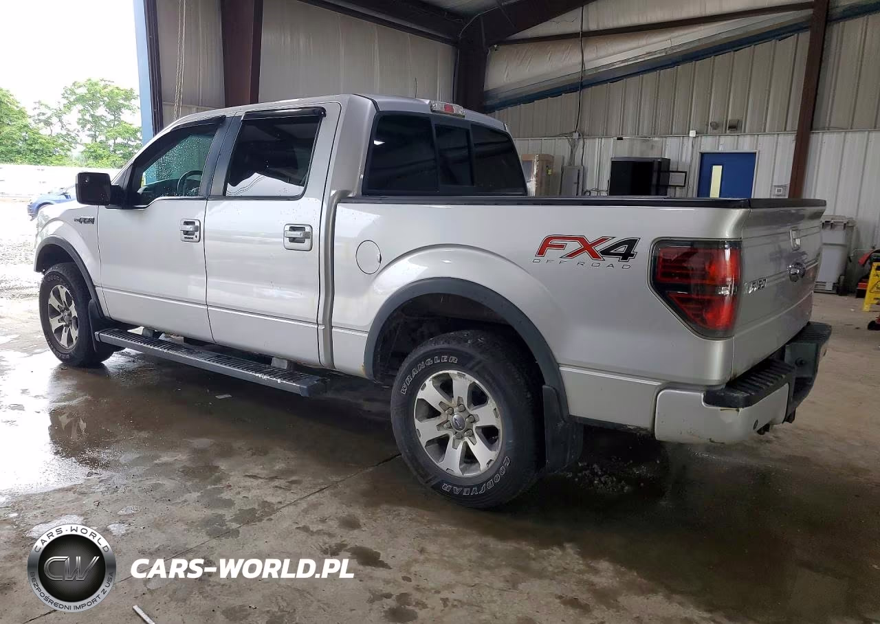 2013 Ford F150 Supercrew VIN:1FTFW1EF3DFA44346 - 2