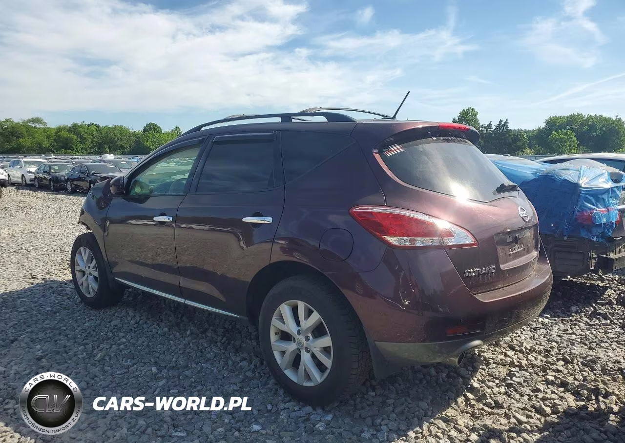 2013 Nissan Murano S-Sl-Le VIN:JN8AZ1MW2DW311483 - 2