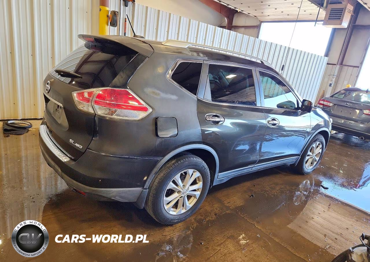2015 Nissan Rogue Sv VIN:KNMAT2MT9FP508818 - 3