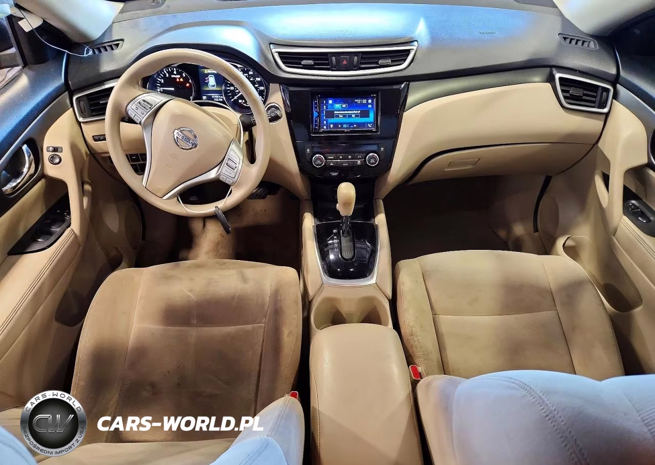 2015 Nissan Rogue Sv VIN:KNMAT2MT9FP508818 - 8