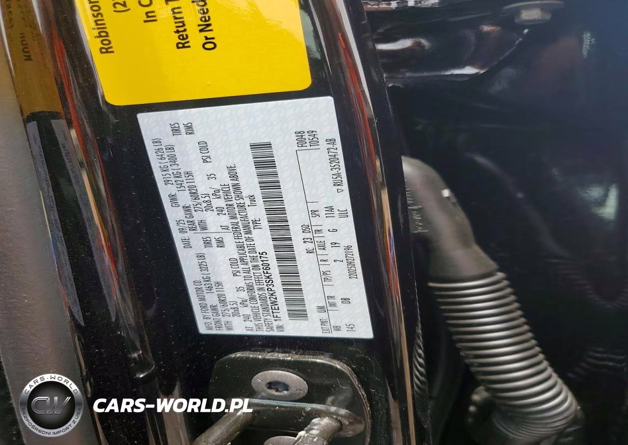 2025 Ford F150 Stx VIN:1FTEW2KP3SKF60175 - 12