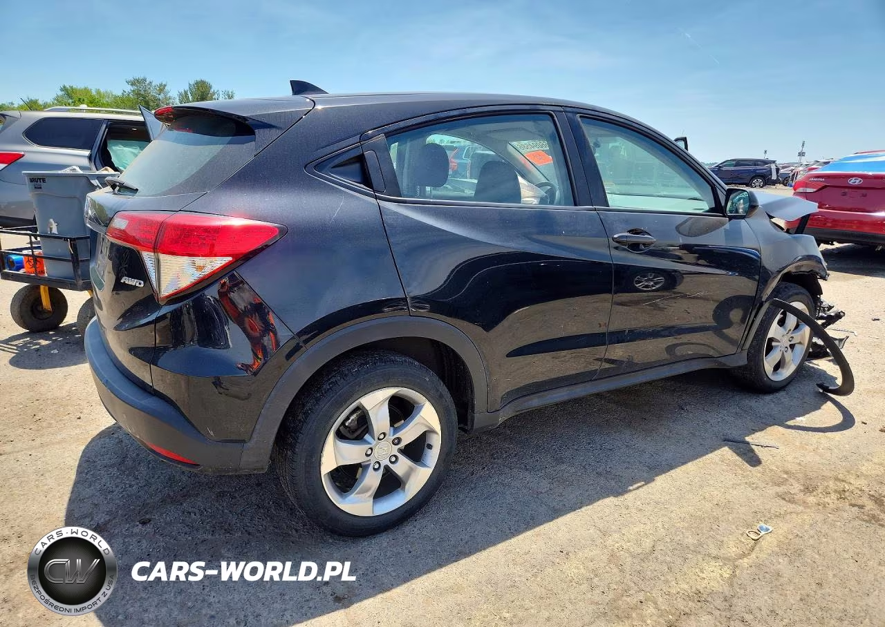 2021 Honda Hr-V Lx VIN:3CZRU6H33MM743875 - 3