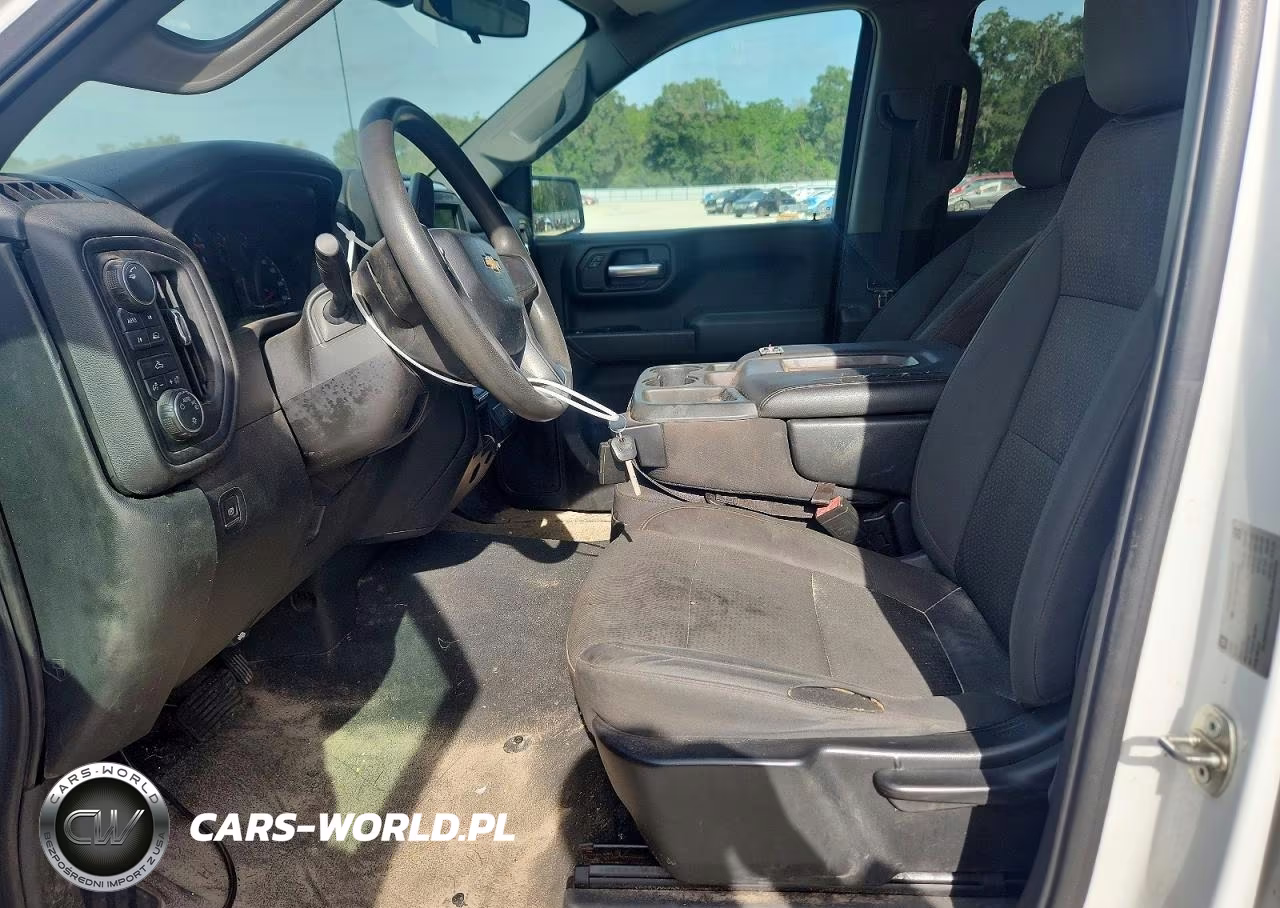 2019 Chevrolet Silverado K1500 Custom VIN:1GCUYBEF7KZ245055 - 7