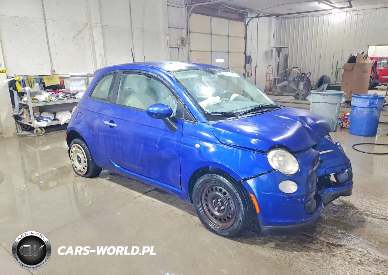 2013 Fiat 500 Pop VIN:3C3CFFAR0DT575188 - 4