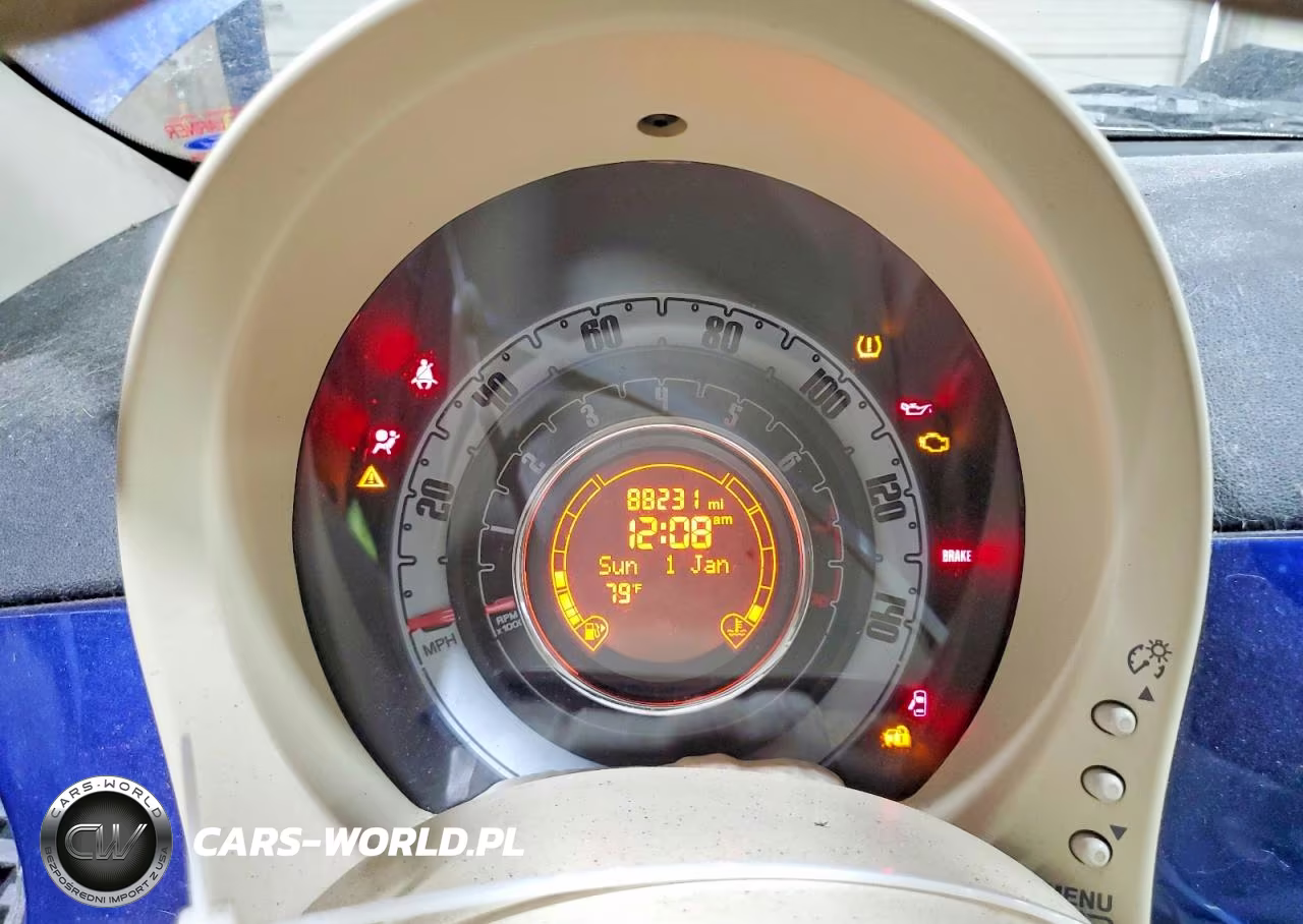 2013 Fiat 500 Pop VIN:3C3CFFAR0DT575188 - 9