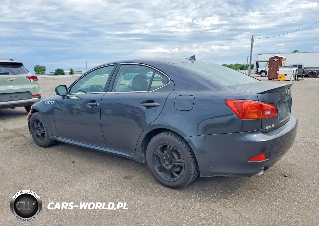 2007 Lexus Is 250 VIN:JTHCK262X75012695 - 2