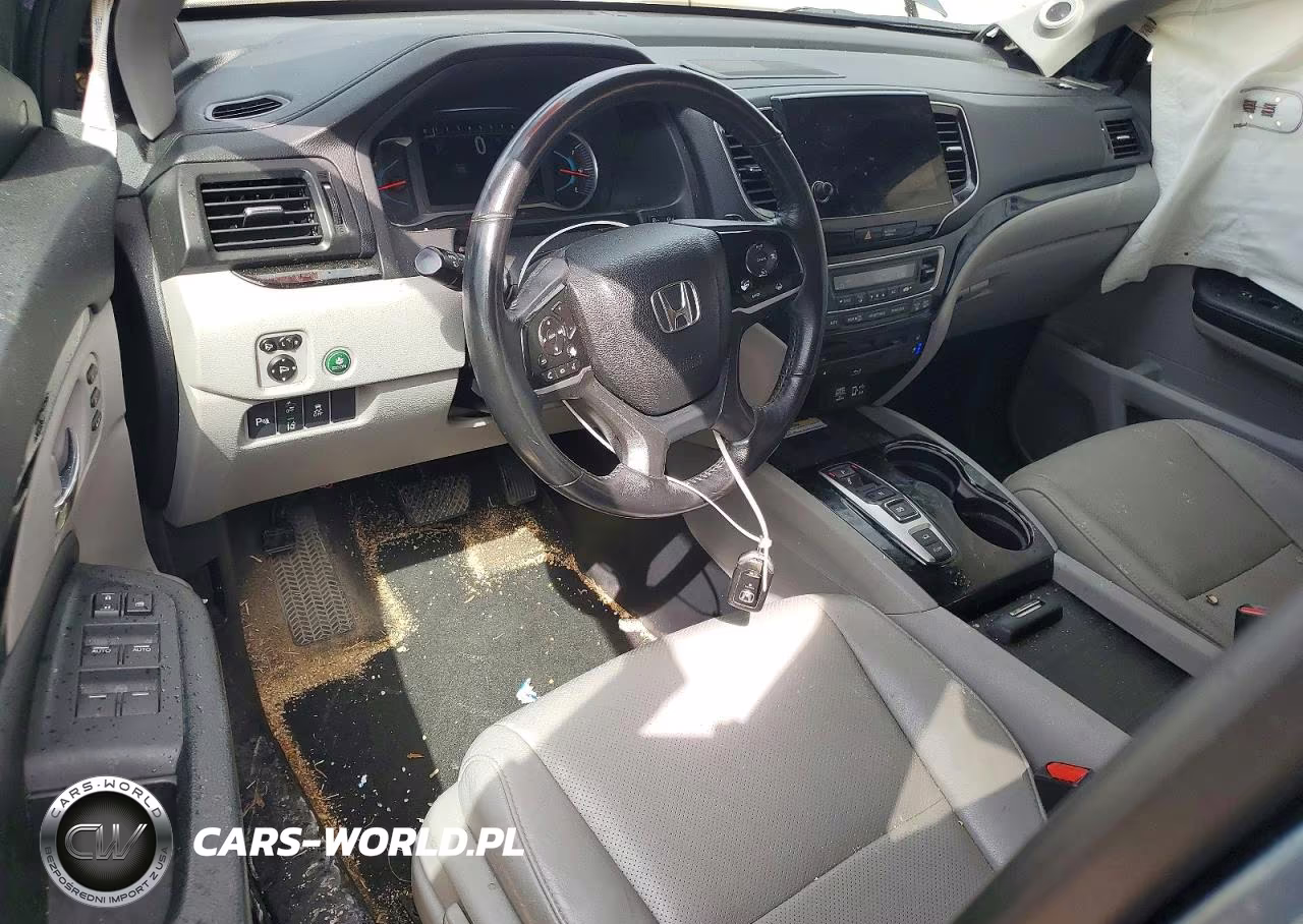 2020 Honda Pilot Elite VIN:5FNYF6H07LB055172 - 8