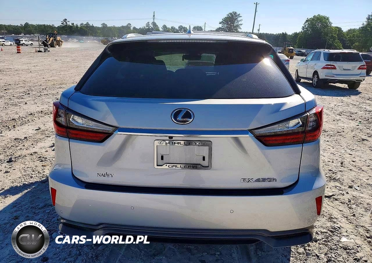 2017 Lexus Rx 450H Base VIN:2T2BGMCA2HC010090 - 6