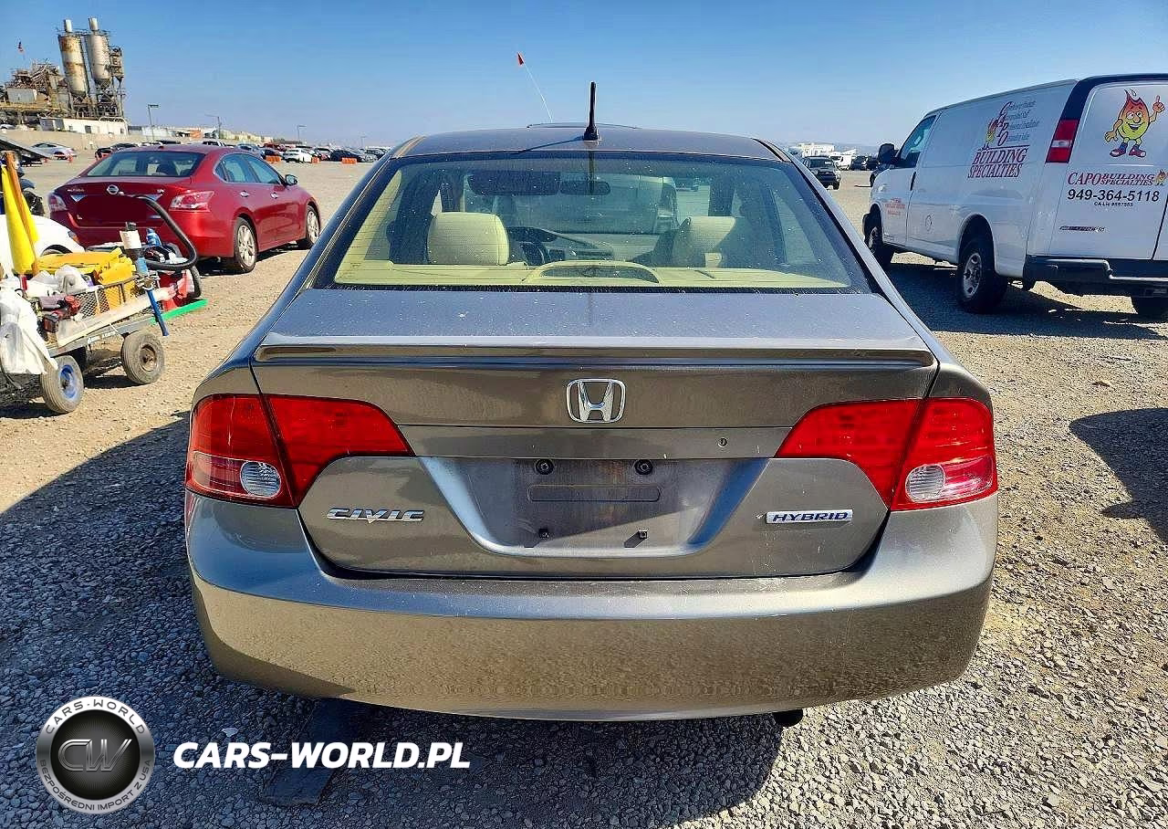 2006 Honda Civic Hybrid VIN:JHMFA36266S004020 - 6