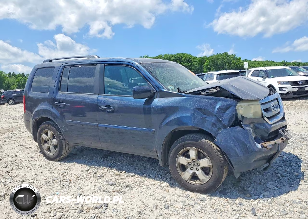 2010 Honda Pilot Ex VIN:5FNYF4H4XAB007623 - 4