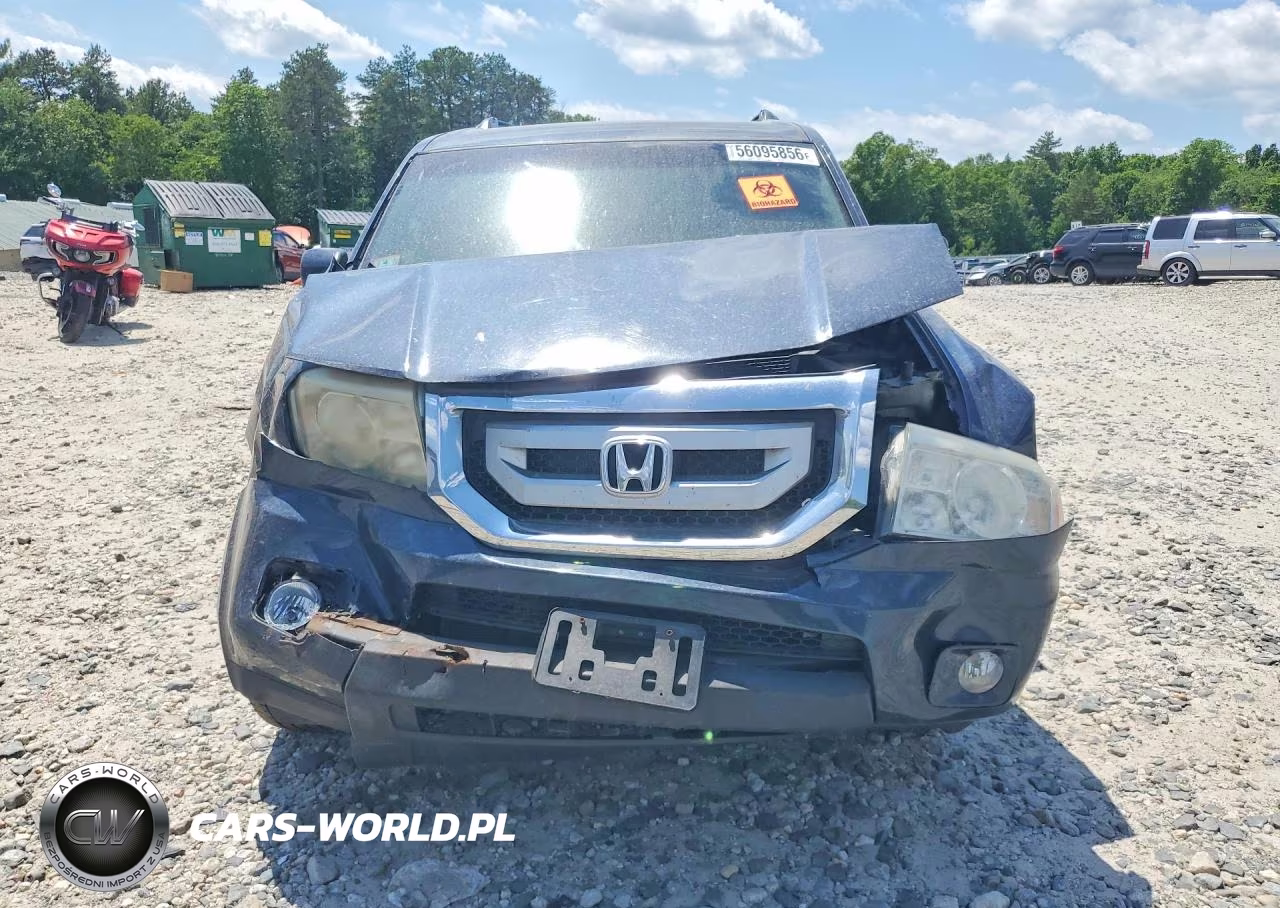 2010 Honda Pilot Ex VIN:5FNYF4H4XAB007623 - 5
