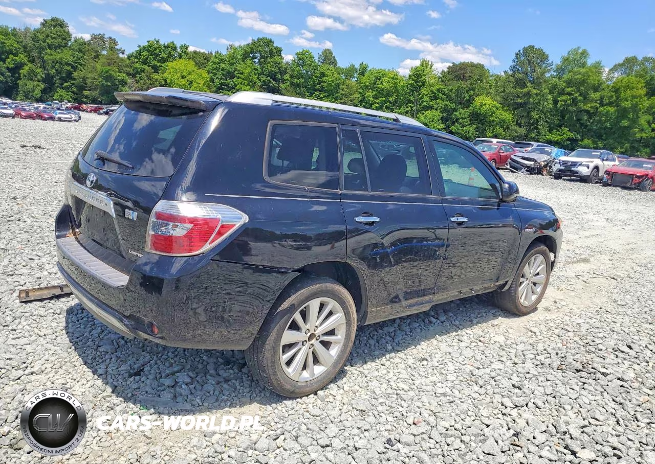 2008 Toyota Highlander Hybrid Limited VIN:JTEEW44A382009673 - 3