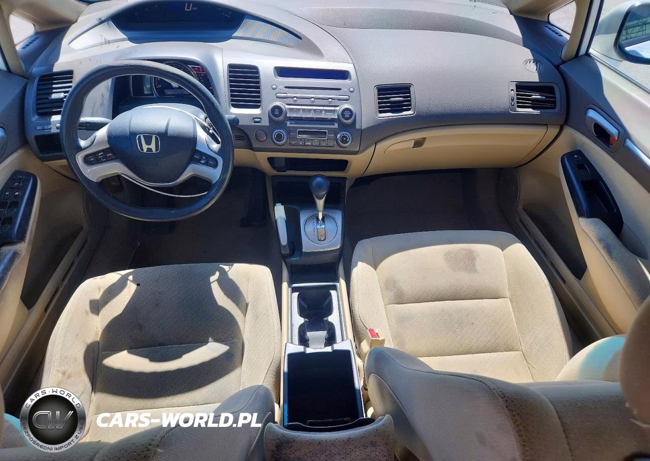 2008 Honda Civic Hybrid VIN:JHMFA36278S026174 - 8