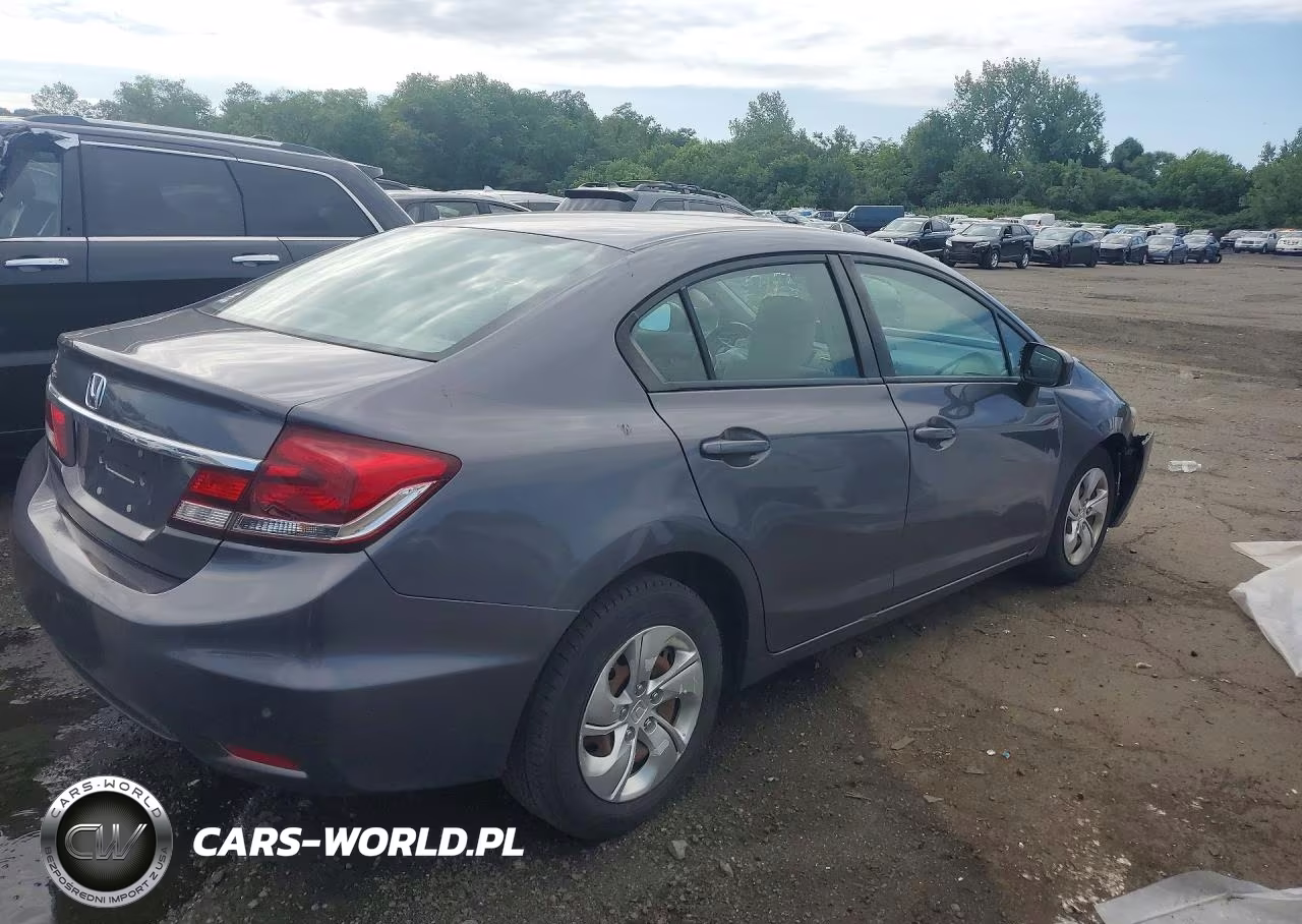 2015 Honda Civic Lx VIN:19XFB2F52FE223188 - 3