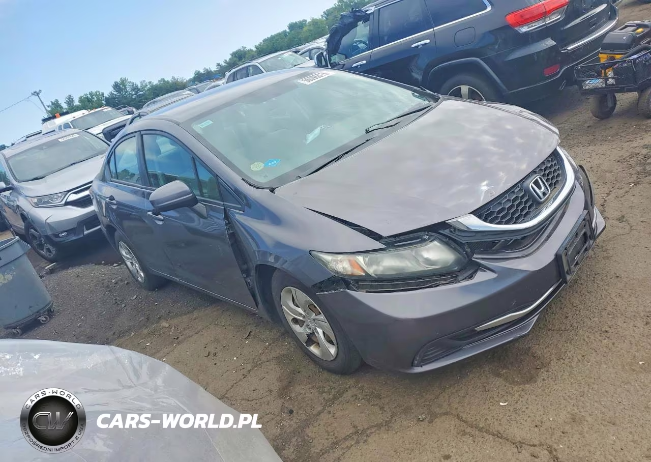 2015 Honda Civic Lx VIN:19XFB2F52FE223188 - 4