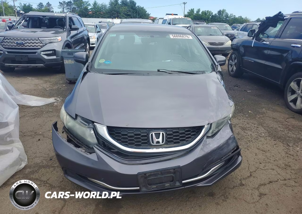 2015 Honda Civic Lx VIN:19XFB2F52FE223188 - 5