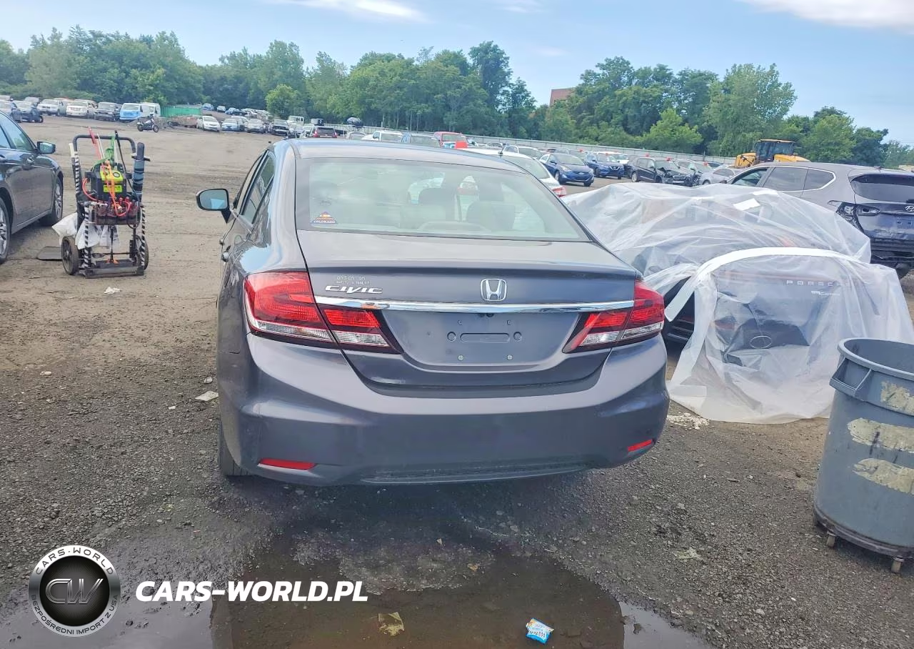 2015 Honda Civic Lx VIN:19XFB2F52FE223188 - 6