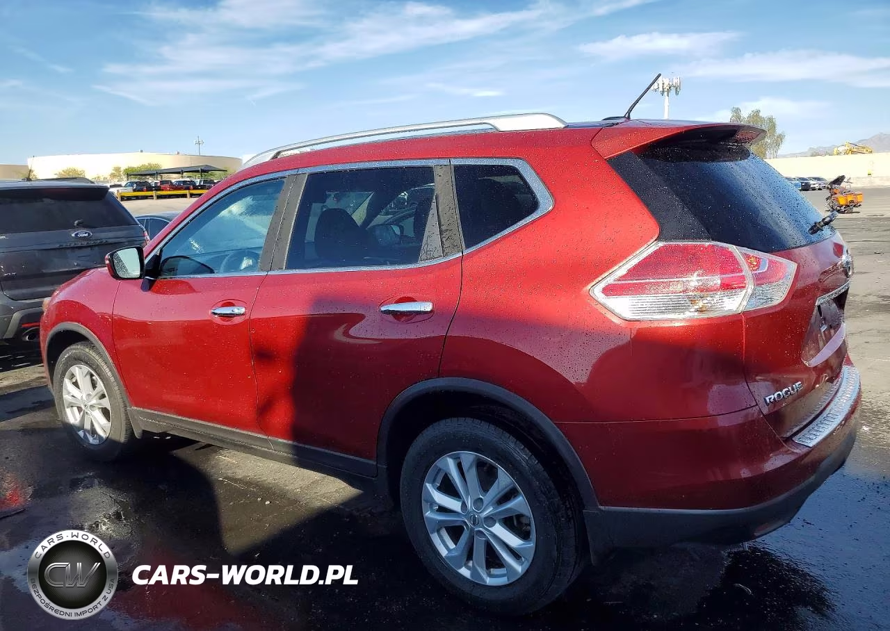 2016 Nissan Rogue Sv VIN:KNMAT2MT9GP727165 - 2
