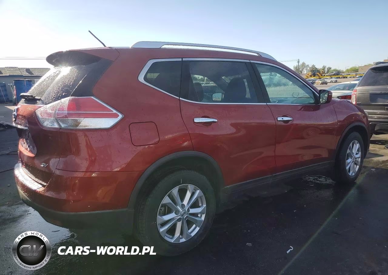 2016 Nissan Rogue Sv VIN:KNMAT2MT9GP727165 - 3