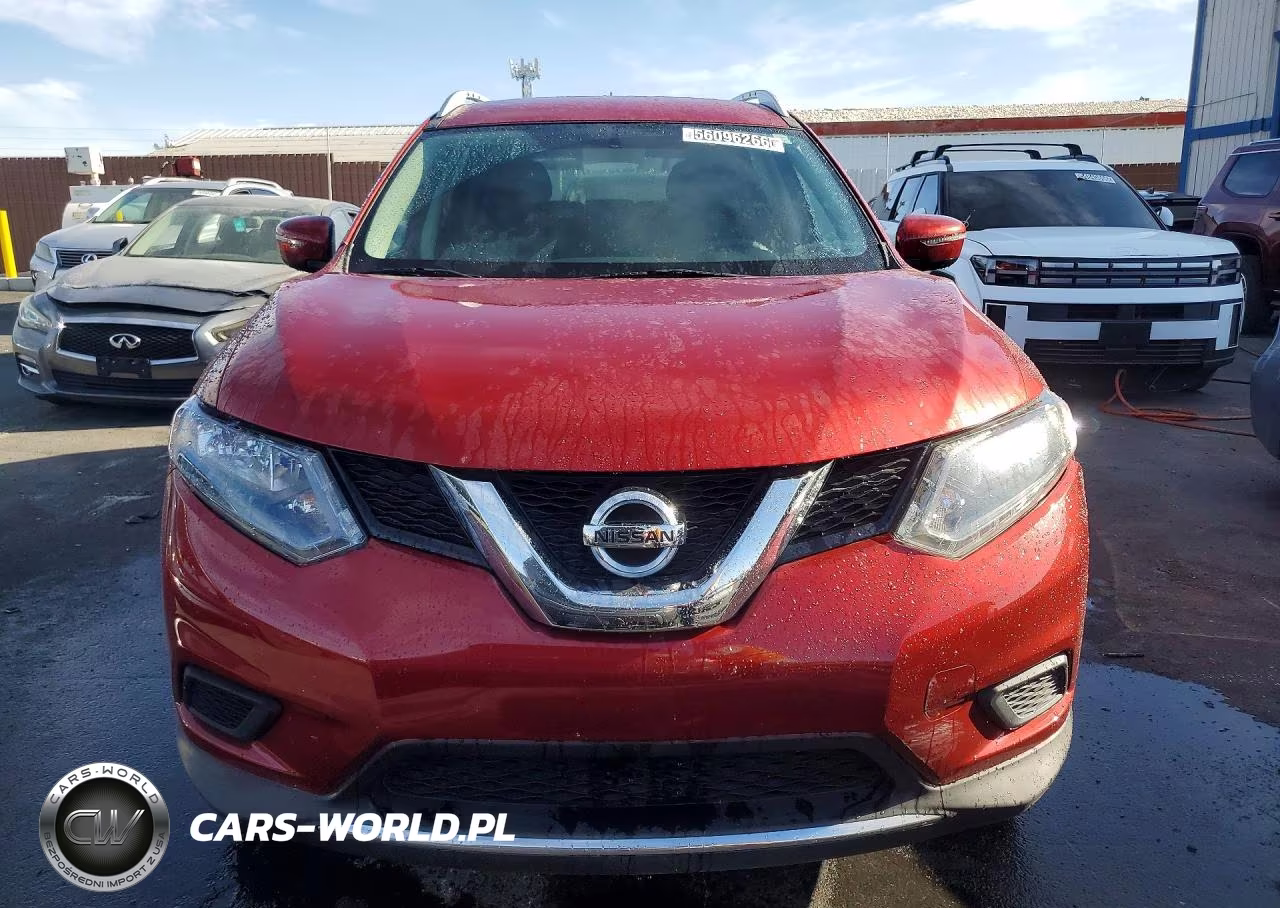 2016 Nissan Rogue Sv VIN:KNMAT2MT9GP727165 - 5