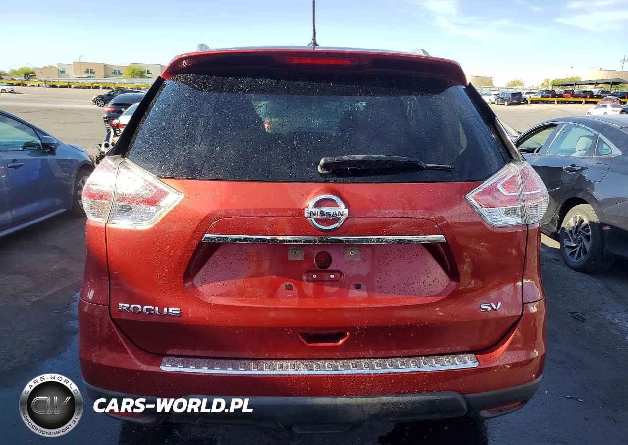 2016 Nissan Rogue Sv VIN:KNMAT2MT9GP727165 - 6