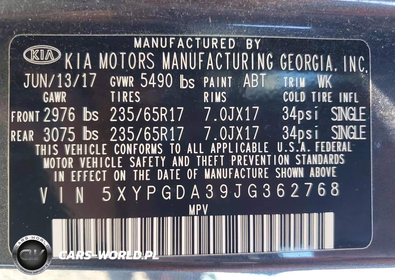 2018 Kia Sorento Lx VIN:5XYPGDA39JG362768 - 13