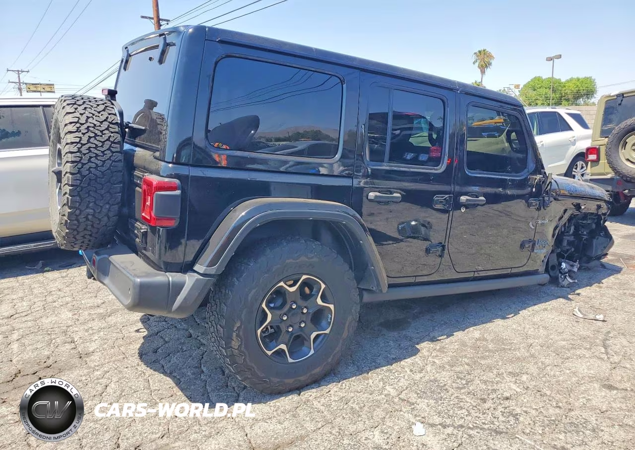 2021 Jeep Wrangler Unlimited Rubicon 4Xe VIN:1C4JJXR66MW742259 - 3