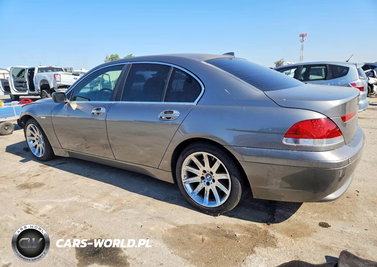 2003 BMW 745 I VIN:WBAGL63443DP61907 - 2
