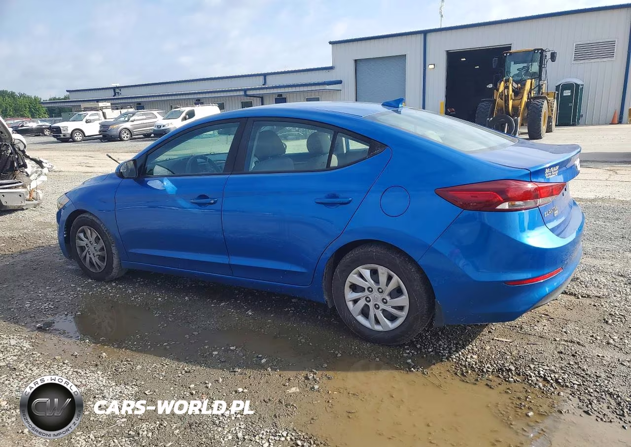 2017 Hyundai Elantra Se VIN:KMHD74LF3HU074002 - 2