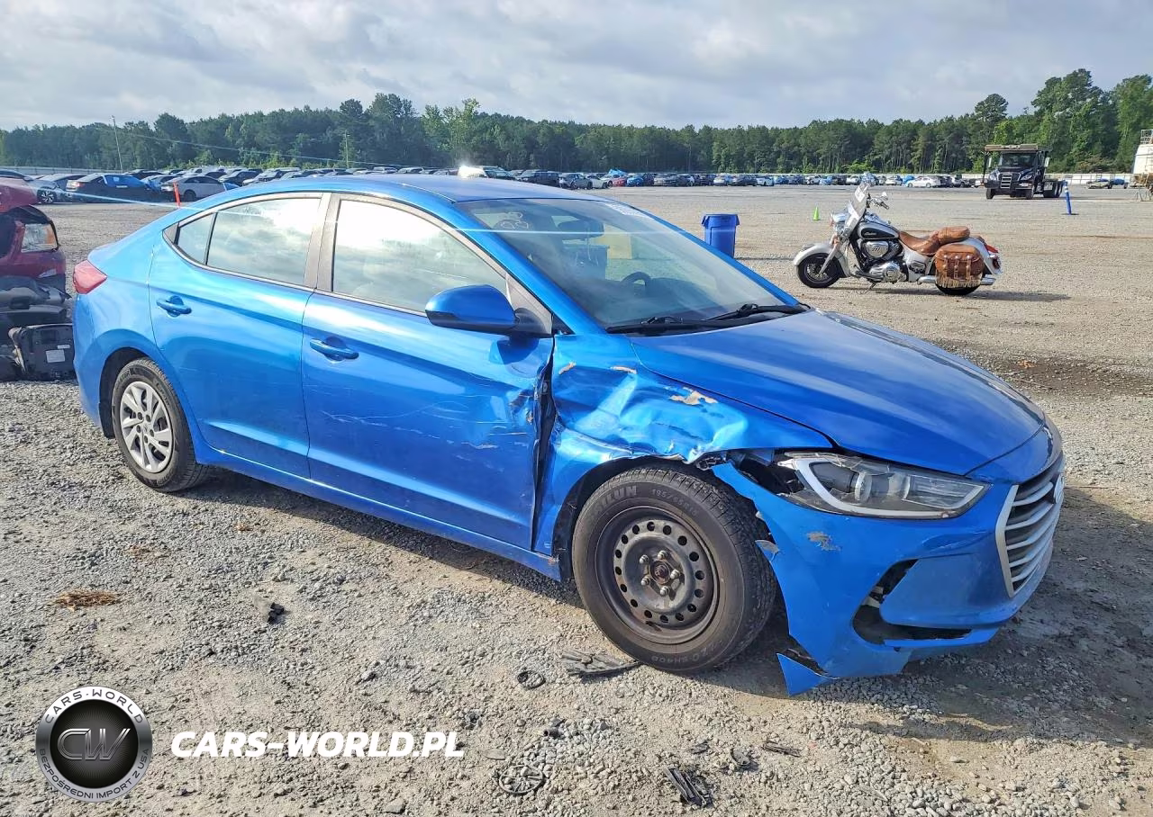 2017 Hyundai Elantra Se VIN:KMHD74LF3HU074002 - 4