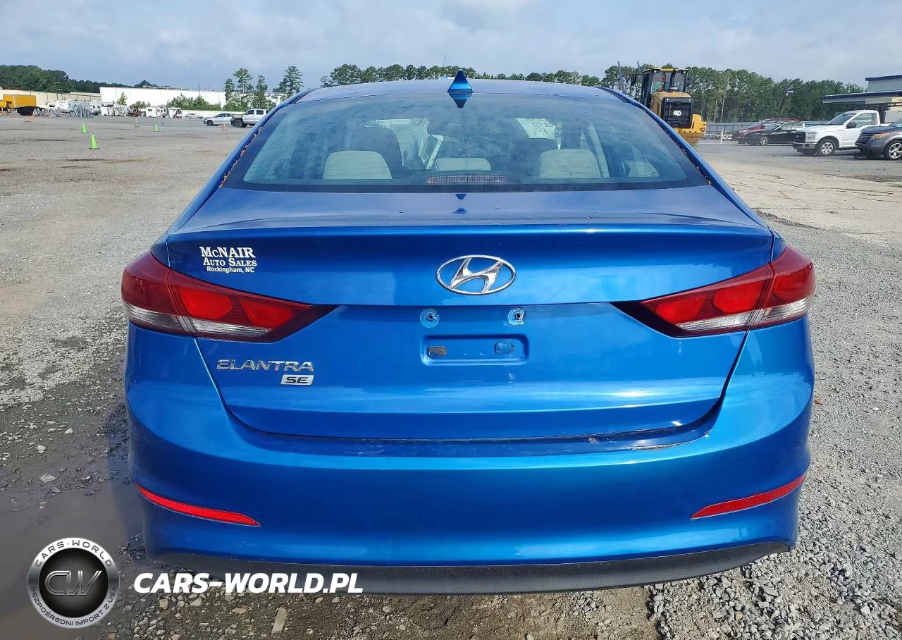 2017 Hyundai Elantra Se VIN:KMHD74LF3HU074002 - 6