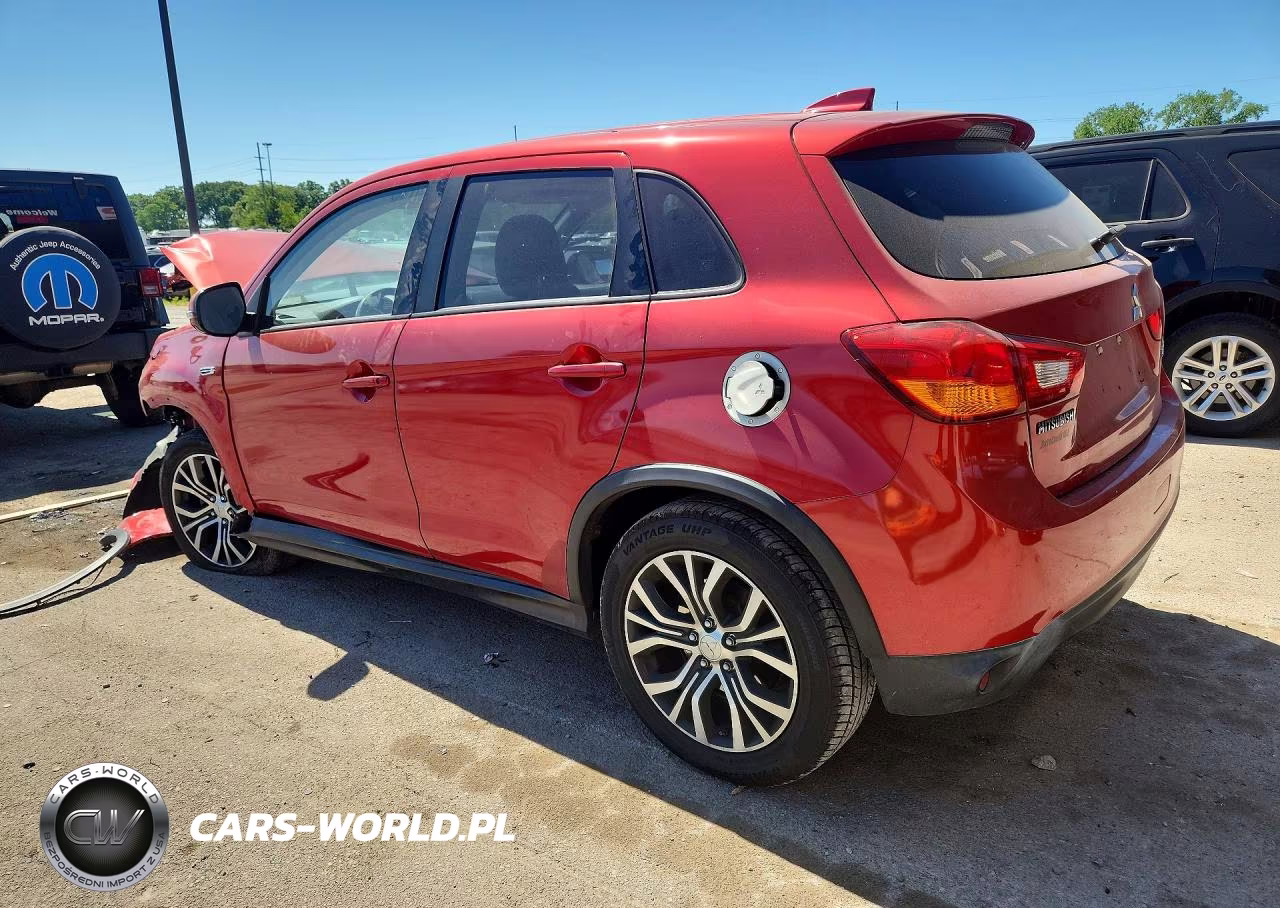 2017 Mitsubishi Outlander Sport Es VIN:JA4AP3AU6HZ031371 - 2