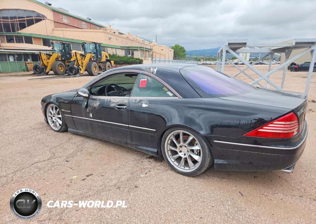 2003 Mercedes-Benz Cl 55 Amg VIN:WDBPJ74J83A035664 - 2