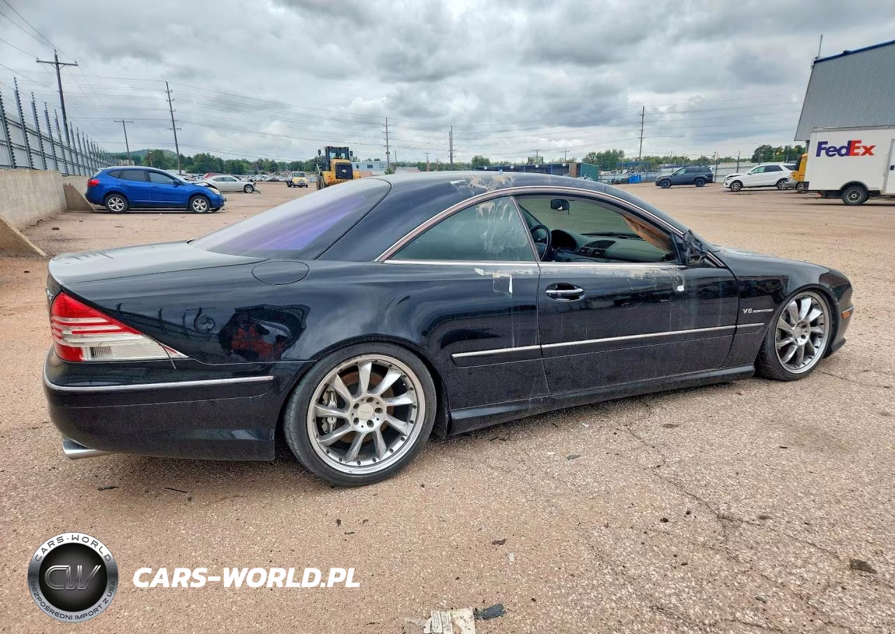 2003 Mercedes-Benz Cl 55 Amg VIN:WDBPJ74J83A035664 - 3