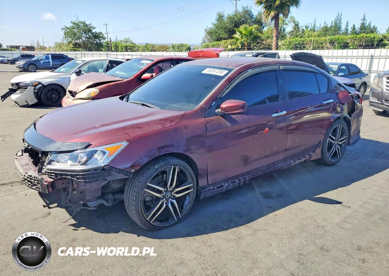 2017 Honda Accord Sport VIN:1HGCR2F57HA027723 - 1