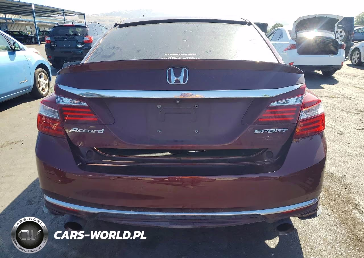 2017 Honda Accord Sport VIN:1HGCR2F57HA027723 - 6