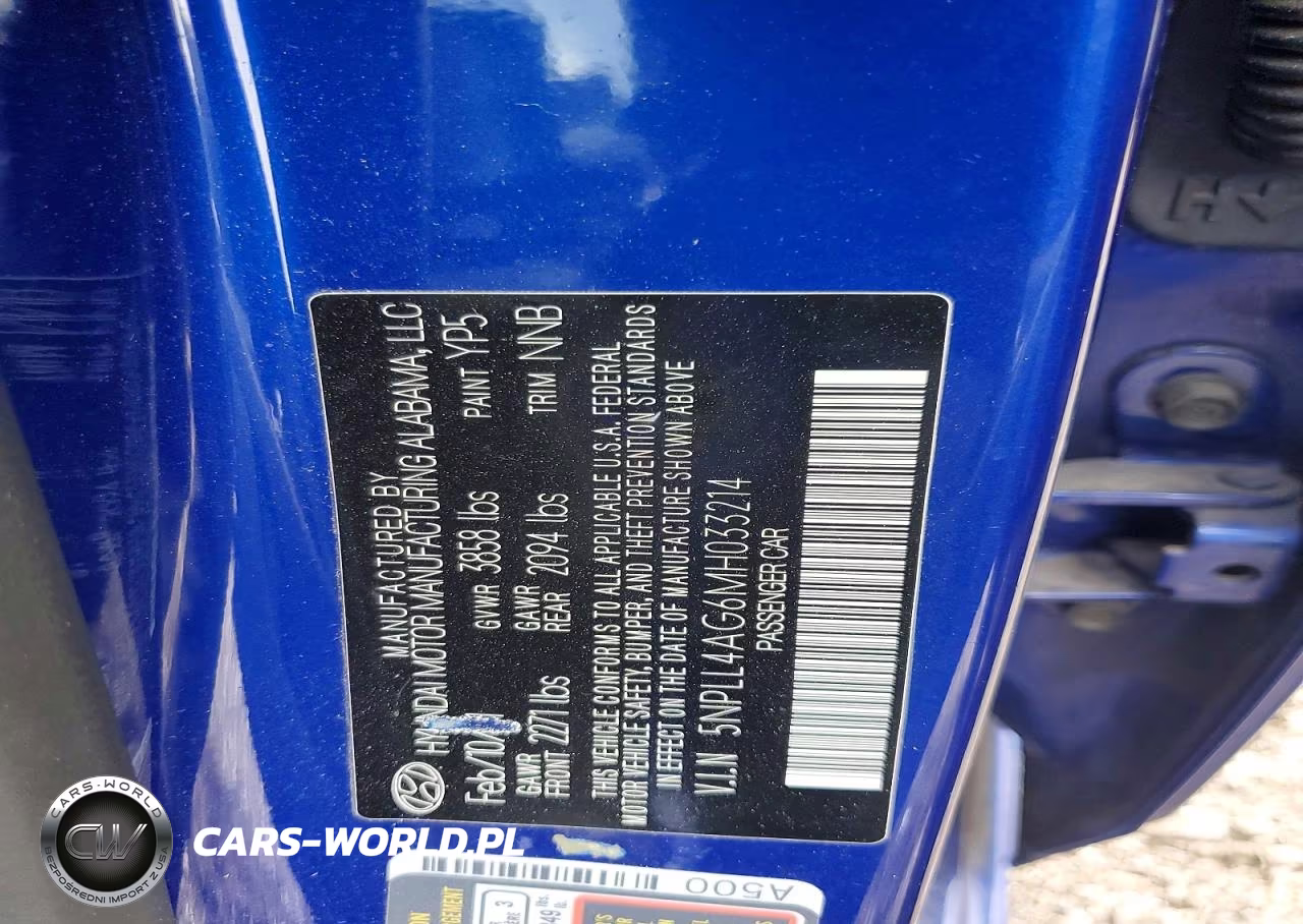 2021 Hyundai Elantra Se VIN:5NPLL4AG6MH033214 - 12